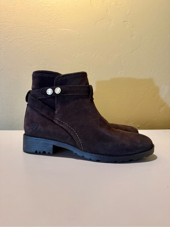 Ariat Shoes - Ariat Charlie Waterproof Chocolate Ankle Boots Women's Size 9